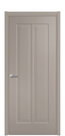 Дверь межкомнатная Paulo 4 Цвет Какао Покрытие Эмаль  Наличник L 50 Цена 40625