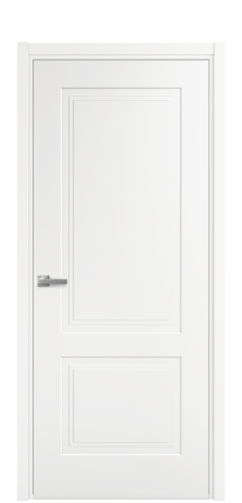 Дверь межкомнатная Rino 2 Цвет Белый Покрытие Эмаль  Наличник L 50 Цена 40475