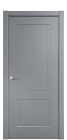 Дверь межкомнатная Rino 2 Цвет Гриджио Покрытие Эмаль  Наличник L 75 Цена 40625