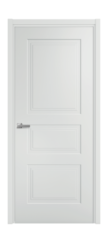 Дверь межкомнатная Rino 4 Цвет Облачный Покрытие Эмаль  Наличник L 50 Цена 40475