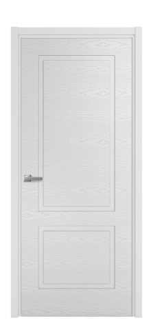 Дверь межкомнатная Plaine 2 Цвет Облачный Brash Покрытие Эмаль брашированная  Наличник L 50 Цена 43375