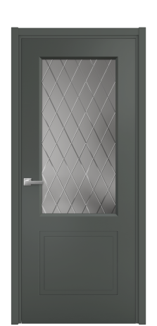 Дверь межкомнатная Plain 2 Цвет Пихтовый Покрытие Эмаль  Наличник L 50 Цена 41575