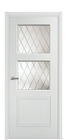 Дверь межкомнатная Плэйн 3 Цвет Облачный Покрытие Эмаль  Наличник L 50 Цена 41050