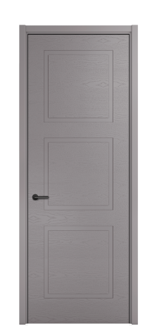 Дверь межкомнатная Плэйн 3 Цвет Ирис Brash Покрытие ЭМАЛИ Эмаль брашированная Наличник L 50 Цена 46197
