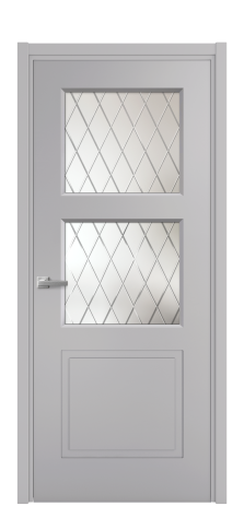 Дверь межкомнатная Plain 3 Цвет Галечный Покрытие Эмаль  Наличник L 50 Цена 41050