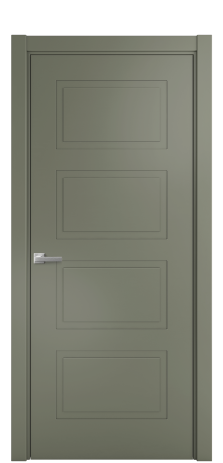 Дверь межкомнатная Plain 4 Цвет Зеленый Покрытие Эмаль  Наличник L 75 Цена 28620 Дверь межкомнатная Plain 4 Цвет Зеленый Покрытие Эмаль  Наличник L 75 Цена 28620