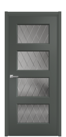 Дверь межкомнатная Plain 4 Цвет Пихтовый Покрытие Эмаль  Наличник L 50 Цена 41600