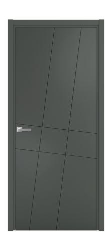 Дверь межкомнатная Твист 02 Цвет Пихтовый Покрытие Эмаль  Наличник L 50 Цена 40668