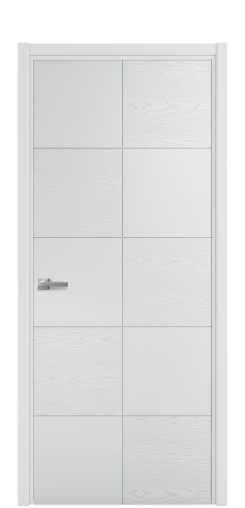 Дверь межкомнатная Linea 03 Цвет Облачный Brash Покрытие Эмаль брашированная  Наличник L 50 Цена 46325