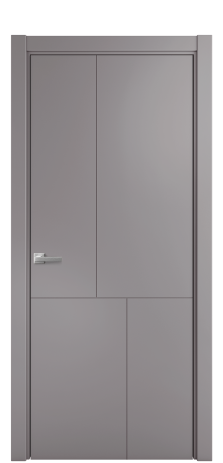 Дверь межкомнатная Линия 04 Цвет Ирис Покрытие Эмаль  Наличник L 75 Цена 39475