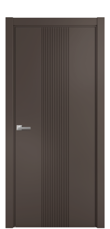 Дверь межкомнатная Меццо 11 Цвет Коричневый Покрытие Эмаль  Наличник L 75 Цена 43818