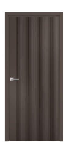 Дверь межкомнатная Меццо 12 Цвет Коричневый Покрытие Эмаль  Наличник L 50 Цена 43818