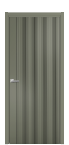 Дверь межкомнатная Меццо 12 Цвет Зеленый Покрытие Эмаль  Наличник L 50 Цена 43818
