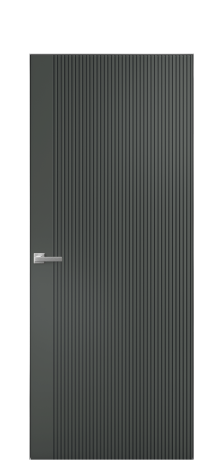 Дверь межкомнатная Mezzo 12 Цвет Пихтовый Покрытие Эмаль  Наличник Скрытый короб хром Цена 59760
