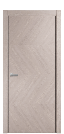 Дверь межкомнатная Unit 01 Цвет Дуб Имбирь Покрытие Шпон натуральный  Наличник L 75 Цена 58050