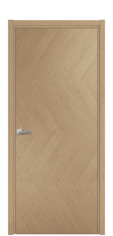 Дверь межкомнатная Unit 01 Цвет DUNA 1050C Покрытие Шпон Fine Line  Наличник L 50 Цена 54023