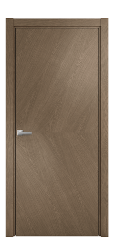 Дверь межкомнатная Юнит 03 Цвет Дуб Мускат Покрытие Шпон натуральный  Наличник L 75 Цена 54050
