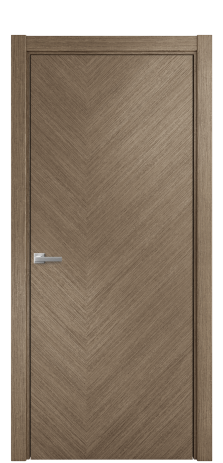 Дверь межкомнатная Unit 05 Цвет Дуб Кофе Покрытие Шпон масло  Наличник L 75 Цена 57025