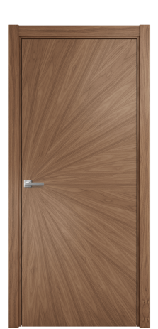 Дверь межкомнатная Unit 07 Цвет Американский Орех Покрытие Шпон натуральный  Наличник L 75 Цена 66600