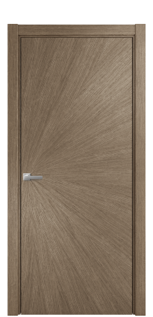Дверь межкомнатная Unit 07 Цвет Дуб Кофе Покрытие Шпон масло  Наличник L 75 Цена 64975