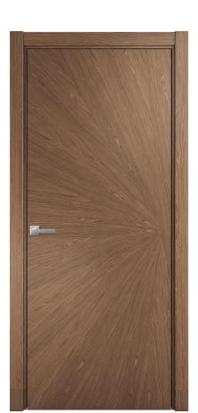 Дверь межкомнатная Unit 07 Цвет ESPRESSO 1017M Покрытие Шпон Fine Line  Наличник L 75 Цена 44463