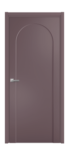 Дверь межкомнатная Anse 2 Цвет Лиловый Покрытие Эмаль  Наличник L 50 Цена 45918