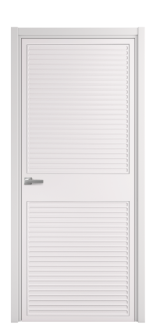 Дверь межкомнатная Спейс 02 Цвет Крем Покрытие Эмаль  Наличник L 50 Цена 49475