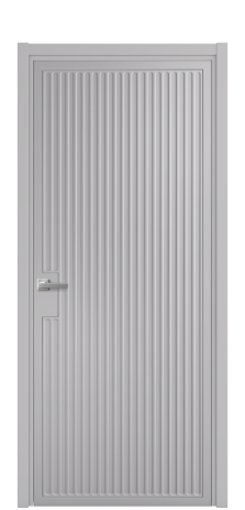 Дверь межкомнатная Space 12 Цвет Галечный Покрытие Эмаль  Наличник L 50 Цена 52175