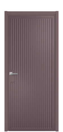 Дверь межкомнатная Space 12 Цвет Лиловый Покрытие Эмаль  Наличник L 50 Цена 52175