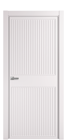 Дверь межкомнатная Спейс 22 Цвет Крем Покрытие Эмаль  Наличник L 75 Цена 49475