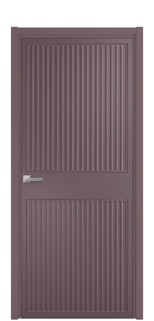 Дверь межкомнатная Space 22 Цвет Лиловый Покрытие Эмаль  Наличник L 50 Цена 52175