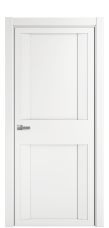 Дверь межкомнатная Подио 01 Цвет Белый Покрытие Эмаль  Наличник L 75 Цена 49475