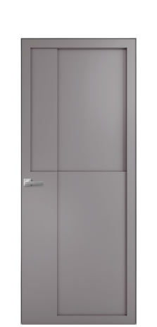 Дверь межкомнатная Podio 02 Цвет Ирис Покрытие Эмаль  Наличник Скрытый короб хром Цена 94010