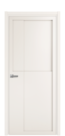 Дверь межкомнатная Podio 02 Цвет Молочный Покрытие Эмаль  Наличник L 50 Цена 76875