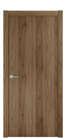 Дверь межкомнатная Porte 39-00 Цвет Орех NY классический Покрытие ПВХ WOOD NATURAL Наличник L 75 Цена 24575