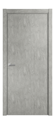 Дверь межкомнатная Porte 39-00 Цвет Скол камня грей Покрытие ПВХ ORIGINAL Наличник L 75 Цена 24575