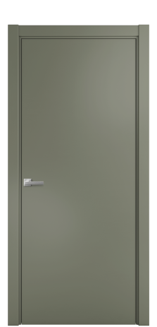Дверь межкомнатная Porte 39-00 Цвет Зеленый Покрытие Эмаль  Наличник L 75 Цена 27780