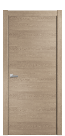 Дверь межкомнатная Porte 39-00 Цвет Дуб Песочный Покрытие Шпон натуральный горизонталь Наличник L 75 Цена 40600