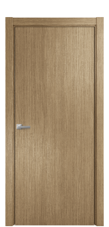 Дверь межкомнатная Porte 39-00 Цвет Дуб Мускат Покрытие Шпон натуральный вертикаль Наличник Скрытый короб хром Цена 44260