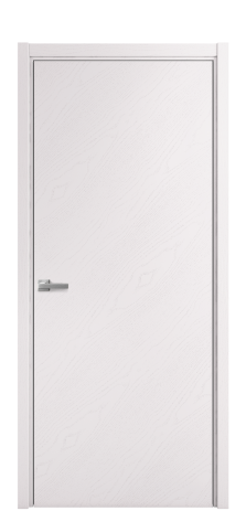Дверь межкомнатная Porte 39-00 Цвет Ясень Крем Покрытие Шпон крашеный диагональ Наличник L 50 Цена 48088