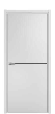 Дверь межкомнатная Slot 10-001 Цвет Облачный Покрытие Эмаль  Наличник L 50 Цена 42675