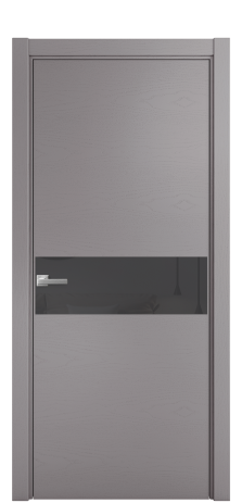 Дверь межкомнатная Ветро 11 Цвет Ясень Ирис Покрытие Шпон крашеный  Наличник L 75 Цена 48775