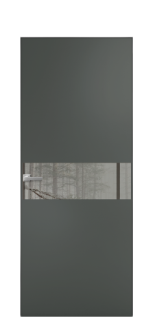 Дверь межкомнатная Vetro 11 Цвет Пихтовый Покрытие Эмаль  Наличник Скрытый короб хром Цена 47548