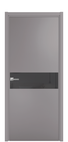 Дверь межкомнатная Vetro 11 Цвет Ирис Покрытие Эмаль  Наличник L 50 Цена 45575