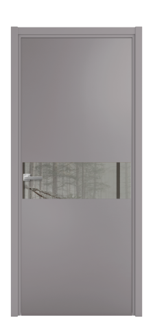 Дверь межкомнатная Vetro 11 Цвет Ирис Покрытие Эмаль  Наличник L 50 Цена 46075