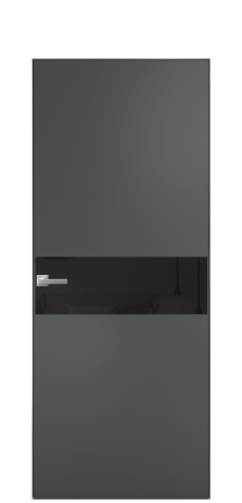 Дверь межкомнатная Vetro 11 Цвет Пихтовый Покрытие Эмаль  Наличник Скрытый короб хром Цена 61810