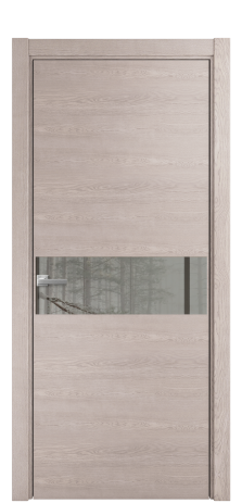 Дверь межкомнатная Vetro 11 Цвет Дуб Имбирь Покрытие Шпон натуральный  Наличник L 75 Цена 51650