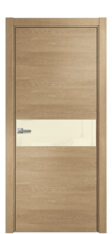 Дверь межкомнатная Vetro 11 Цвет Бетон известковый Покрытие ПВХ ORIGINAL Наличник L 75 Цена 33550