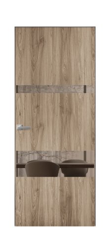 Дверь межкомнатная Vetro 12 Цвет Орех NY смоук Покрытие ПВХ WOOD NATURAL Наличник Скрытый короб хром Цена 38650 Дверь межкомнатная Vetro 12 Цвет Орех NY смоук Покрытие ПВХ WOOD NATURAL Наличник Скрытый короб хром Цена 38650