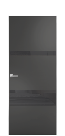 Дверь межкомнатная Vetro 12 Цвет Monte white soft Покрытие ПВХ ORIGINAL Наличник L 75 Цена 33550